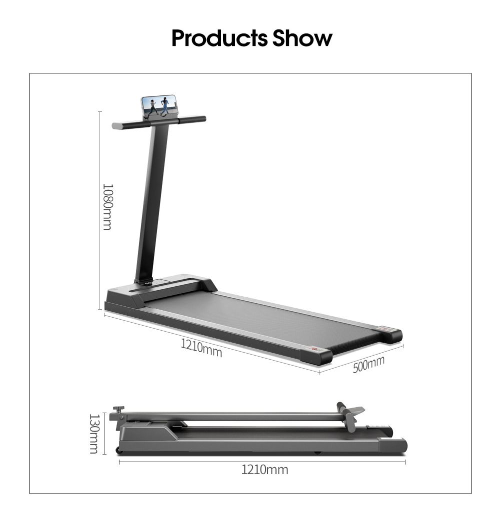 Smart Home Ultra-Quiet Fitness Flat Theadmill