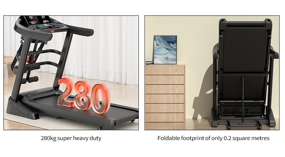 Máquina de corrida multifuncional de ginástica