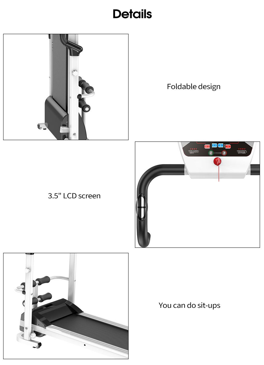 Equipamento de ginástica esporte de fitness esporte de esteira elétrica em casa Fitness