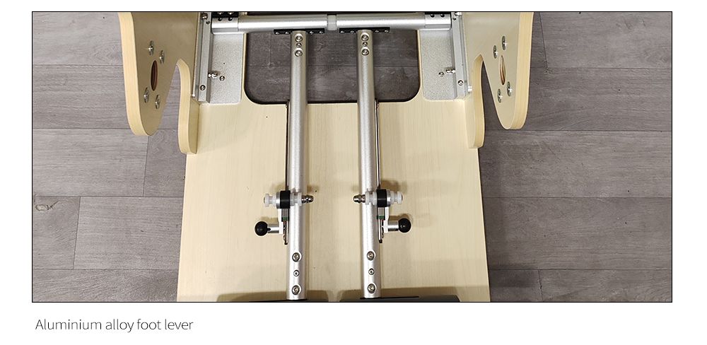 Máquina de cadeira de madeira pilates