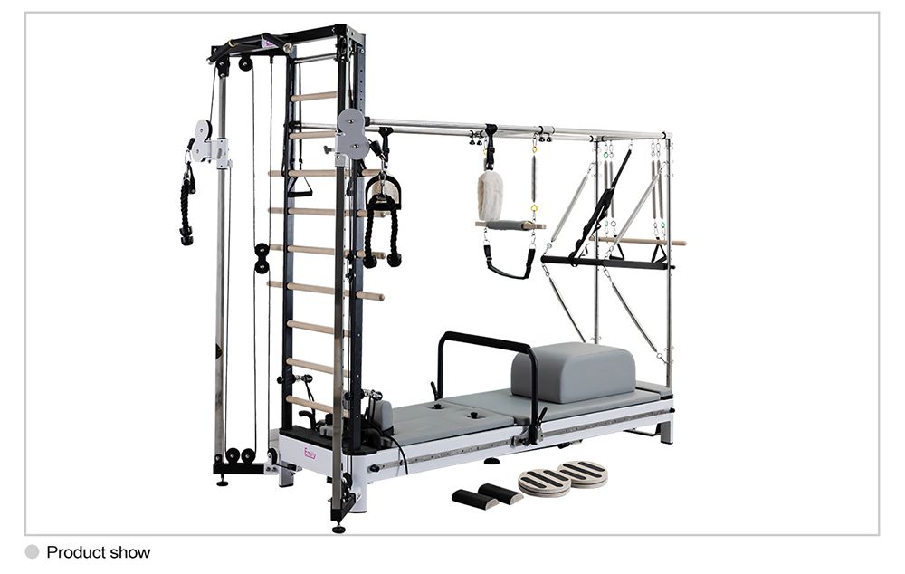 Máquina de treinamento multifuncional de 6 em 1 Pilates Cadillac Reformer