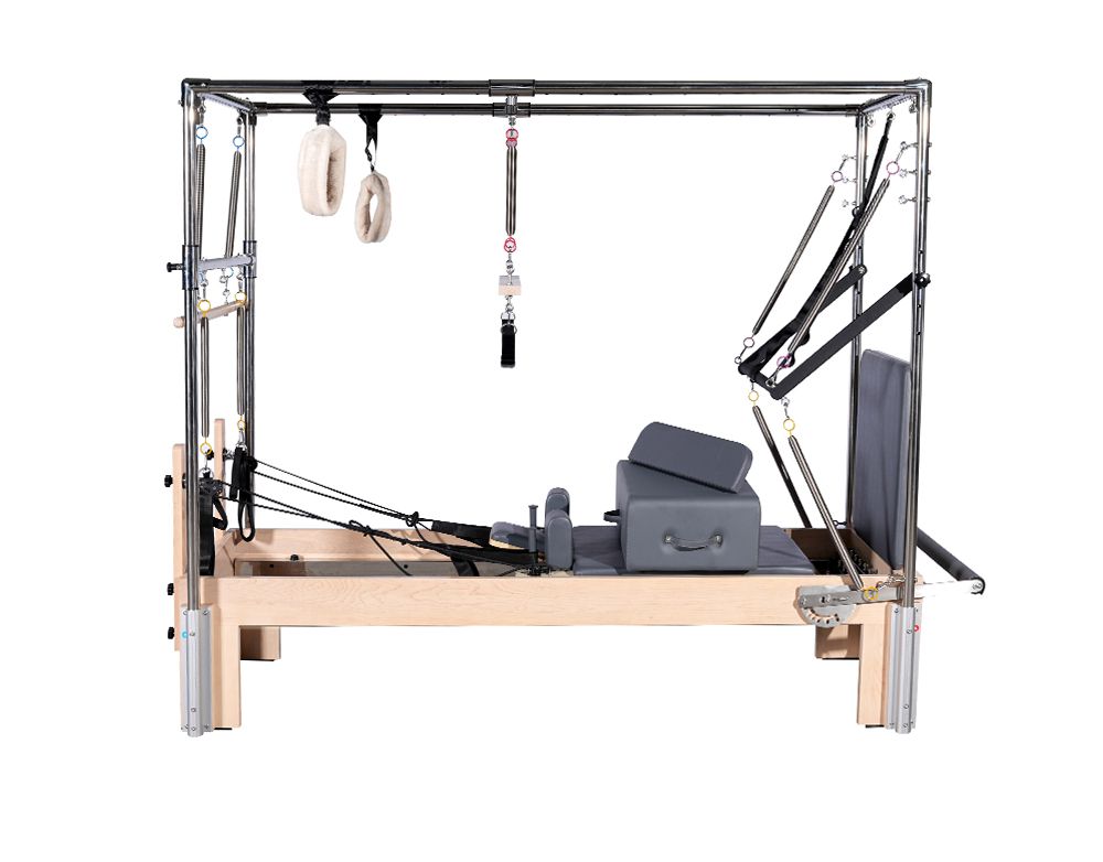 3 em 1 Maple Reformer Yoga Pilates Reformer Full Trapeze