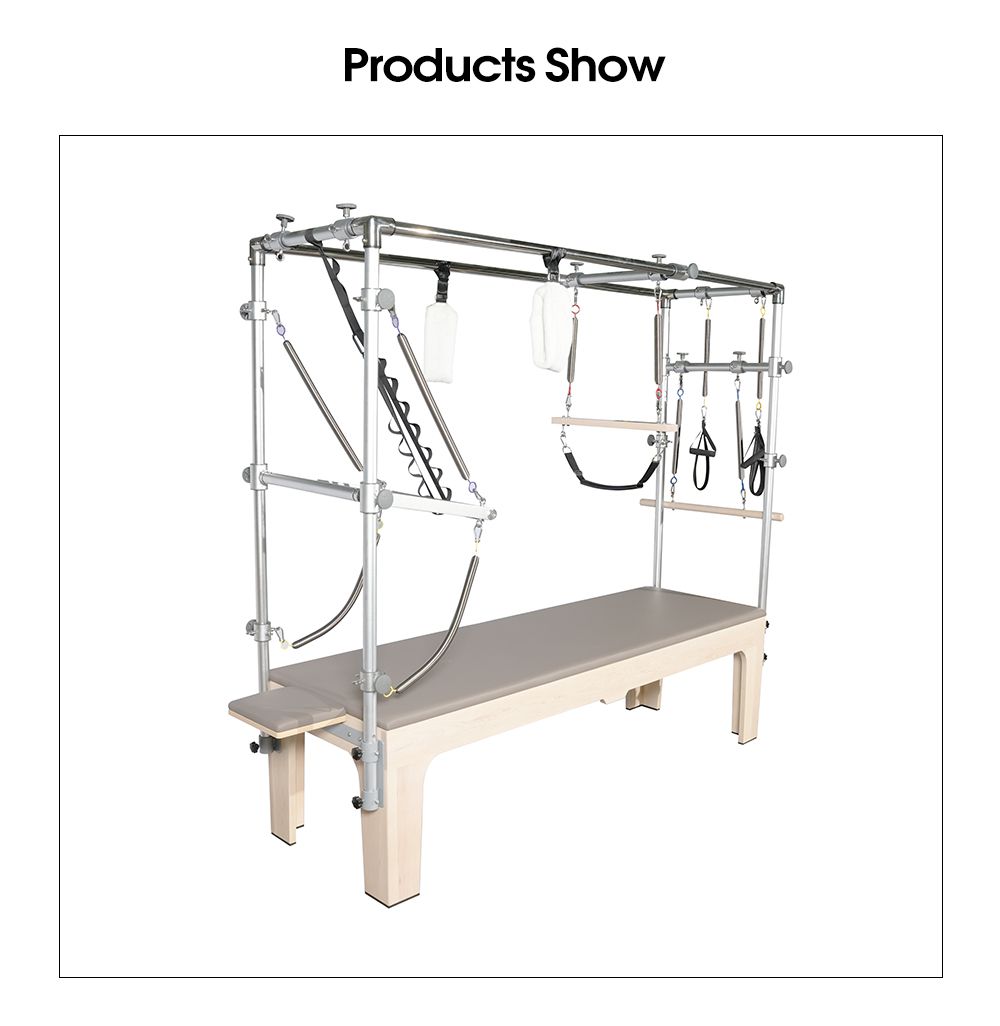 Treinamento para exercícios de ioga Maple Pilates Cadillac Reformer