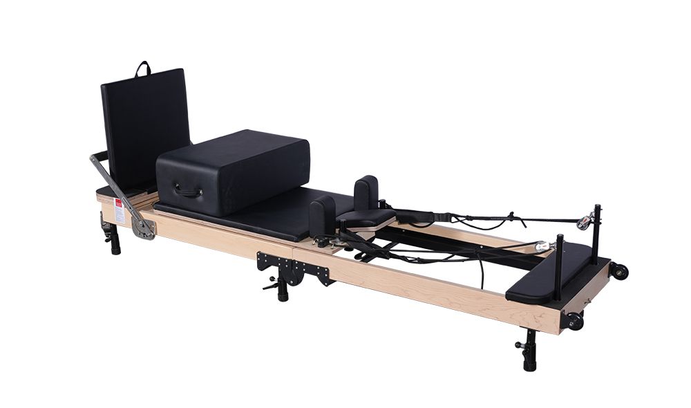 Maple Dobing Pilates Reformer (altura ajustável da perna)