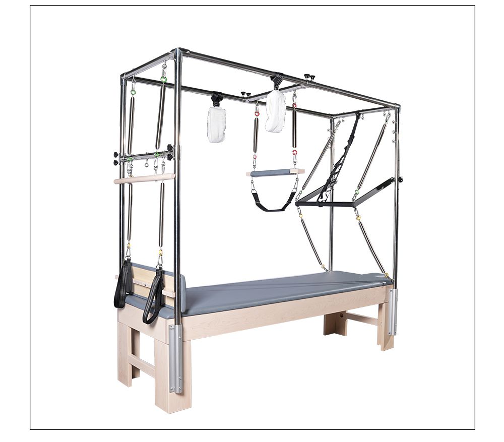 NOVO Design Maple Wood Cadillac Reformer trapézio completo à venda