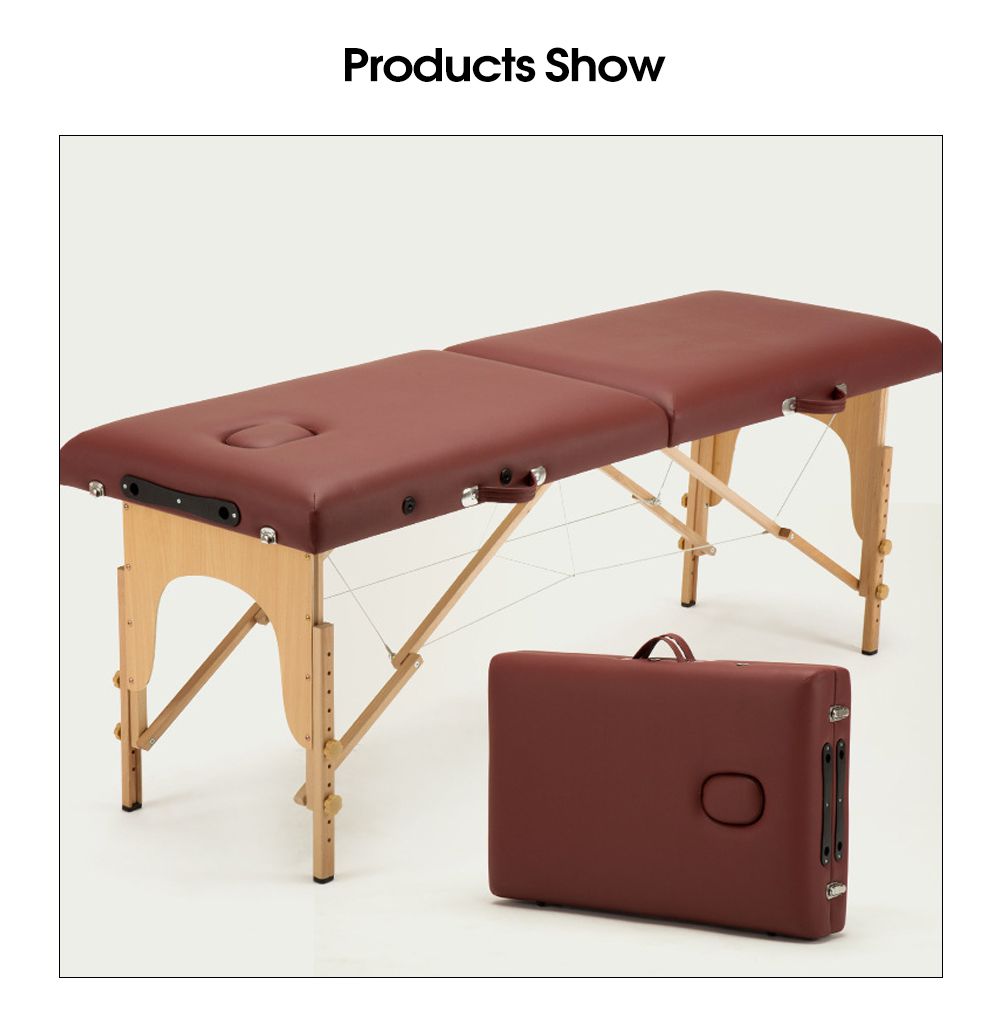 Tabela de massagem dobrável