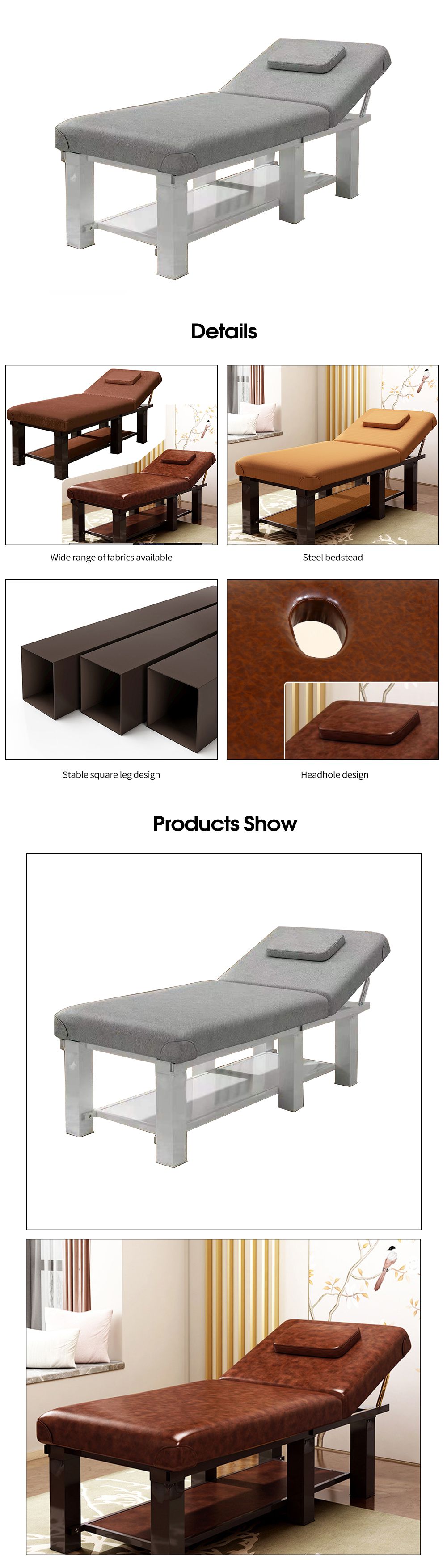 Mesa de massagem corporal moderna