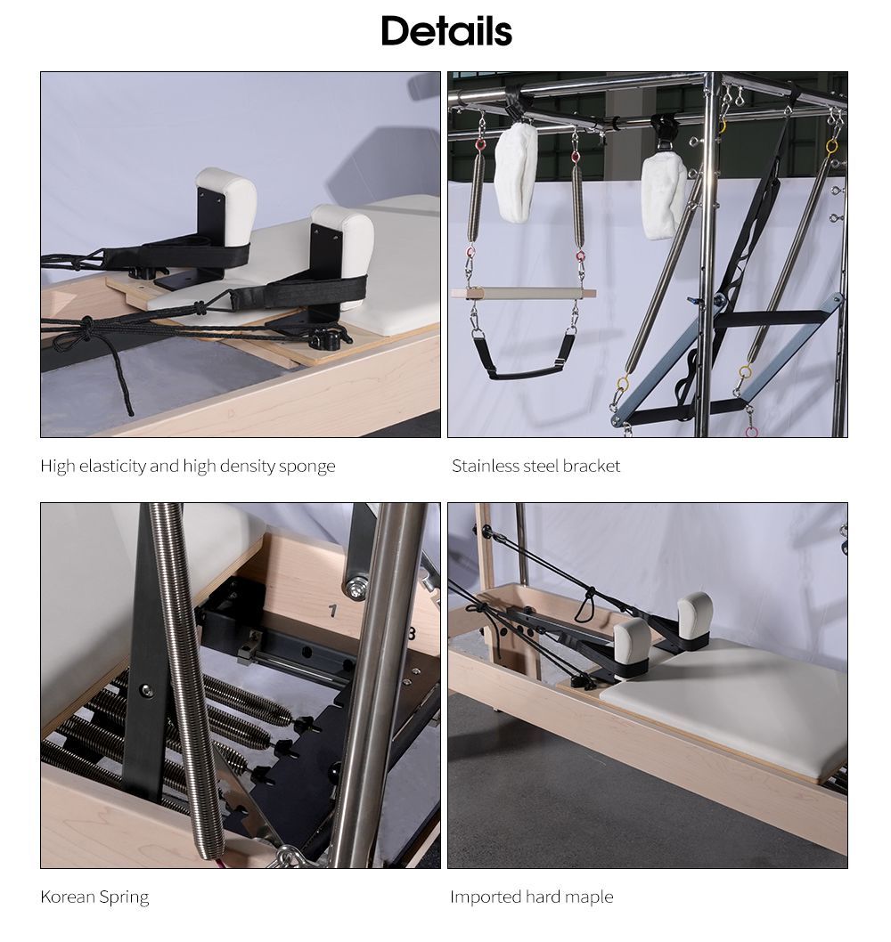 Pilates Studio Maple Wood Pilates Cadillac Reformador