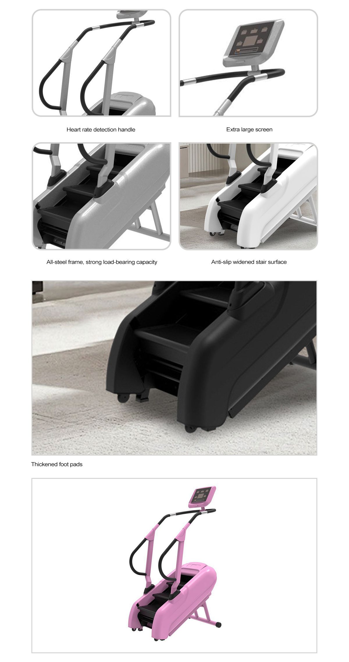 Equipamento de fitness comercial Climber