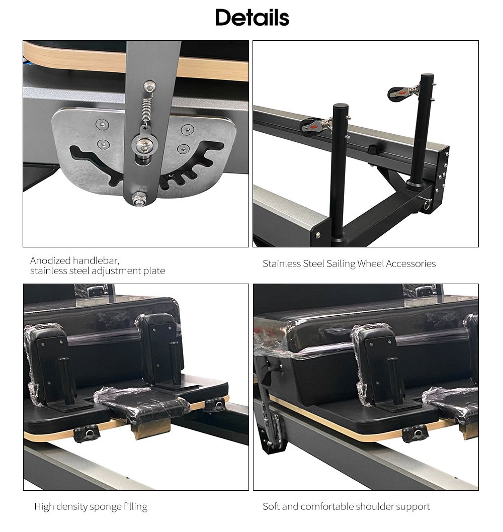 Novo Alumínio Pilates Reformer 4.0