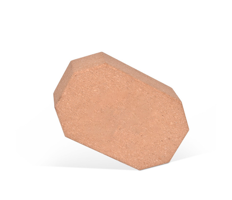 Bloco de ioga de cortiça