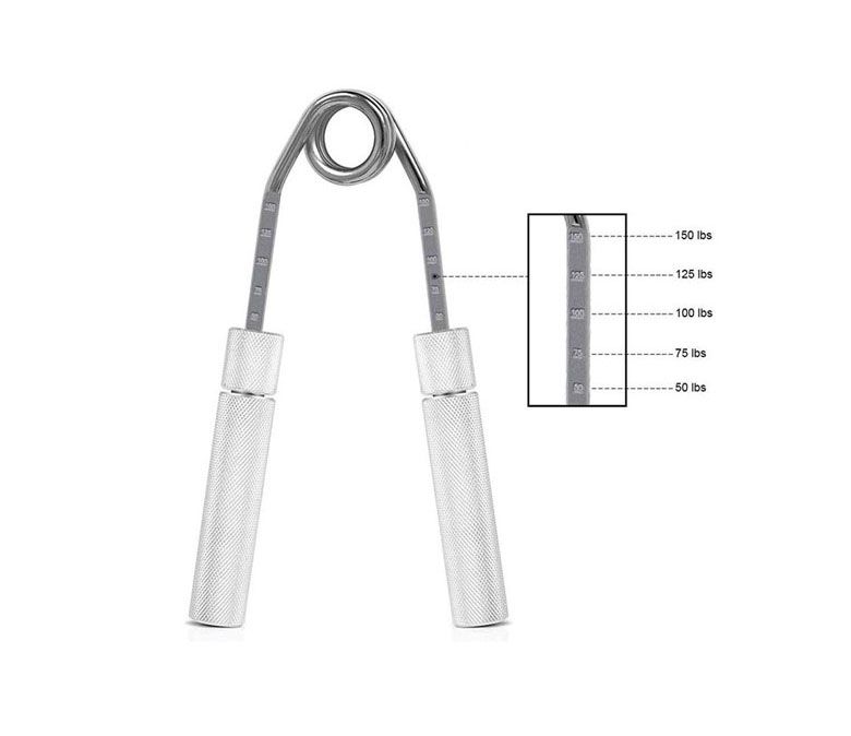 Fitness Metal Hand Gripper 50 lbs-150 lbs fortalecedor de punho ajustável