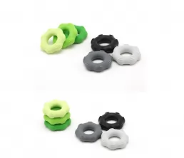Silicone Deding Exercício Grip fortalener Gripper Trainer Ring Hand Trainer