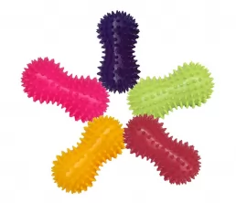 Bola de massagem PVC de forma espetada de amendoim