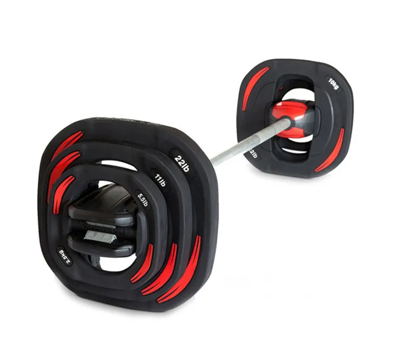 Barbell ajustável em boca de crocodilo