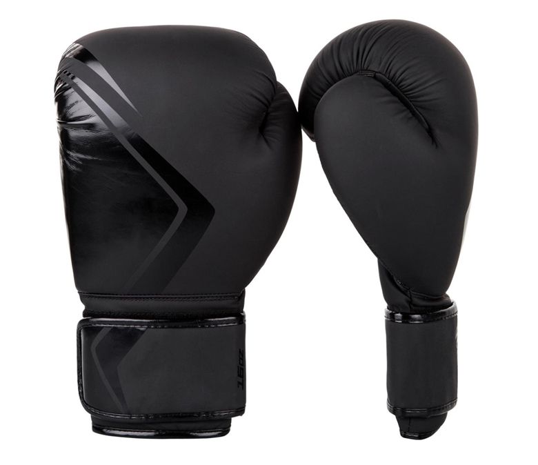 Luvas de boxe de couro de couro