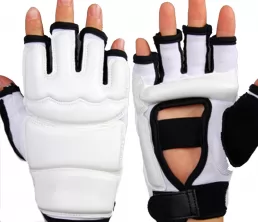 Meio dedos luvas de boxe / luvas Taekwondo