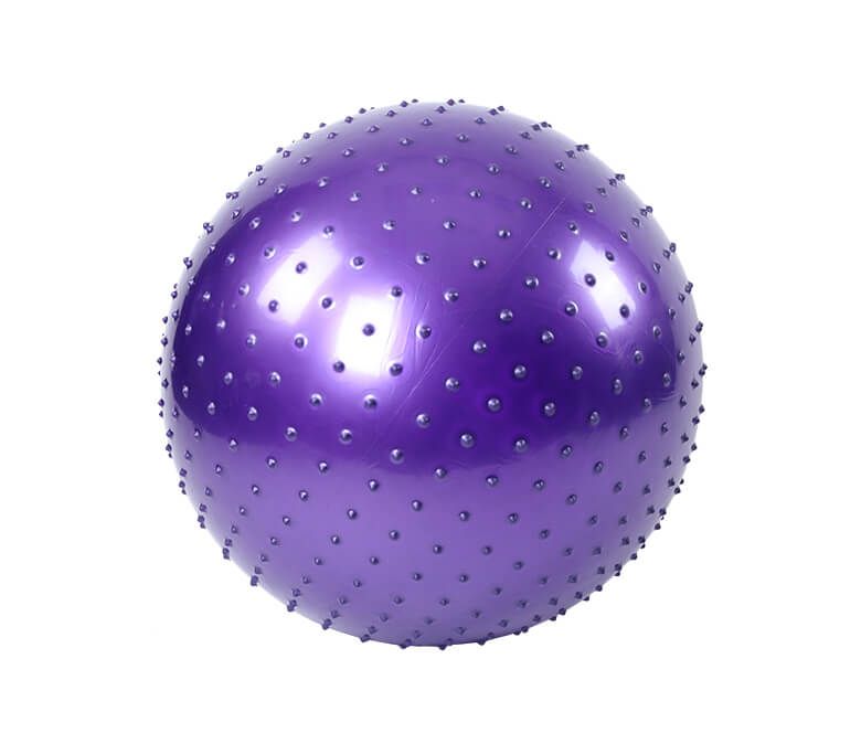 Bola de ioga de PVC com pontos de massagem