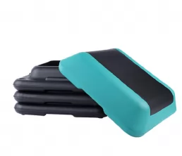 Equipamento de ginástica caixa de etapa de exercícios aeróbica com risers