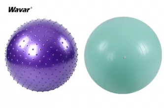 O que devo procurar em uma bola de ioga?