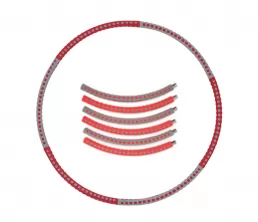 Argola de hula ponderada com massagem bump