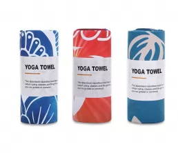 Toalha de ioga impressa