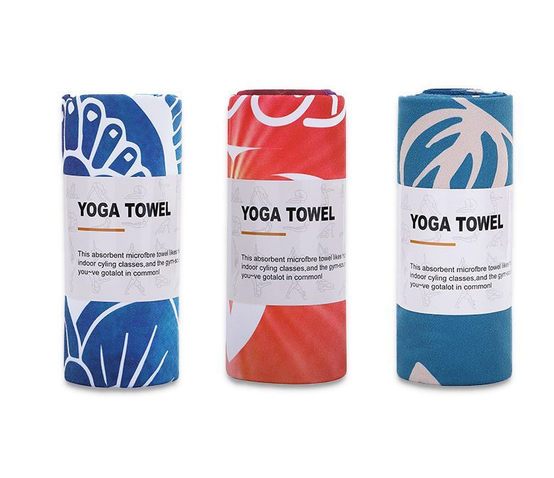 Toalha de ioga impressa