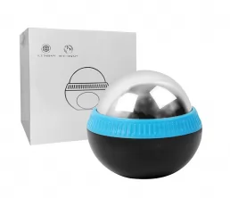 Bola de rolo de massagem manual de aço inoxidável