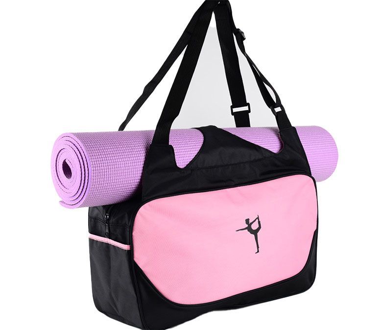 Bolsa de mochila à prova d'água com suporte de ioga