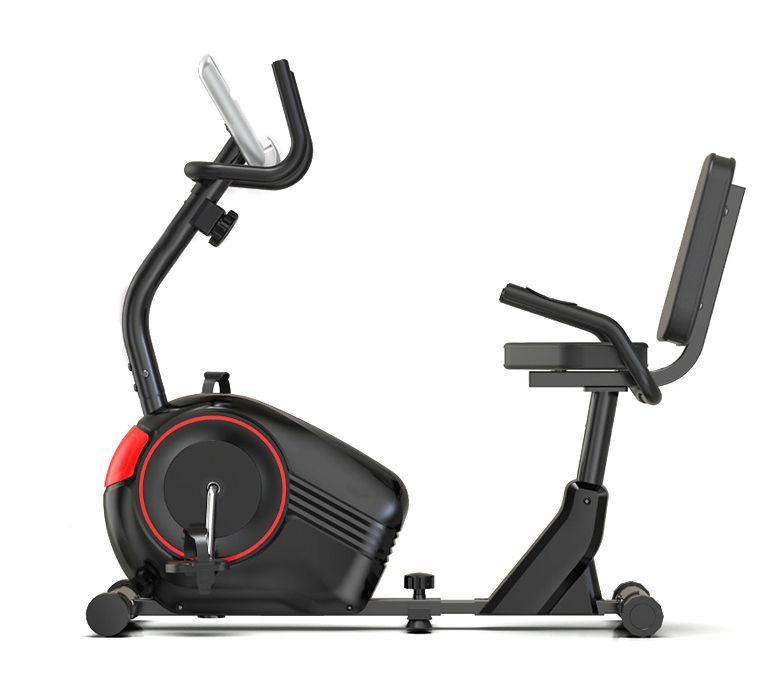 Bicicleta de exercício reclinada
