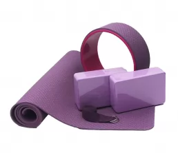 Kit de ioga de material tpe