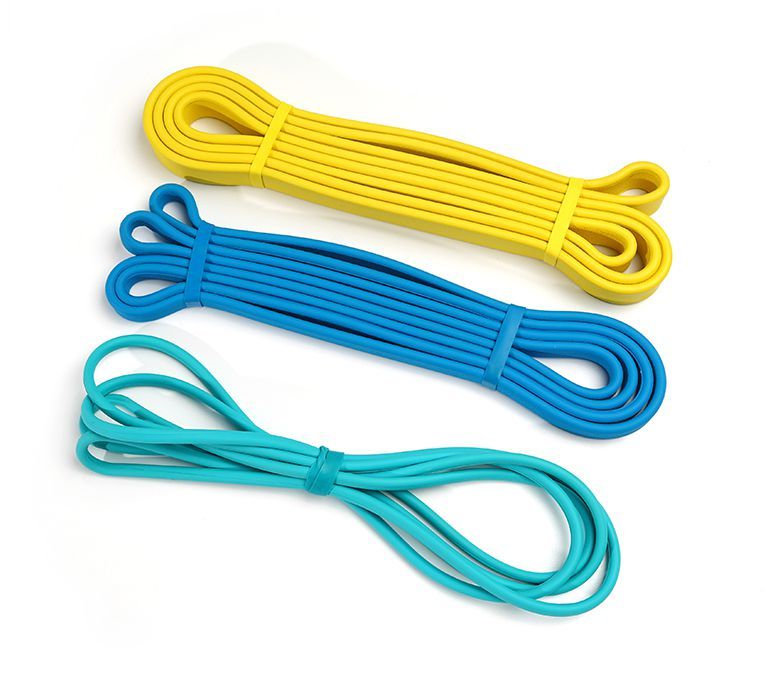 Loops de resistência de borracha grossos