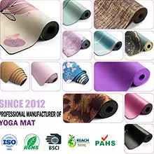 Tapetes de ioga personalizados