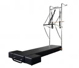 Pilates Cadillac Pilates Wall Tower com tapete de plataforma