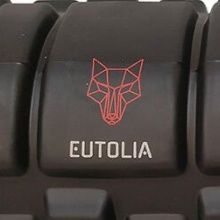 Logotipo e marcas de rolos de espuma personalizados