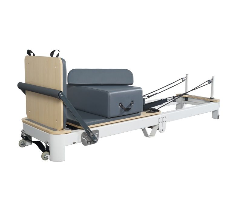 Alumínio branco Pilates Reformer para venda