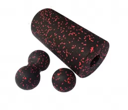 Conjunto de bola de massagem de ioga