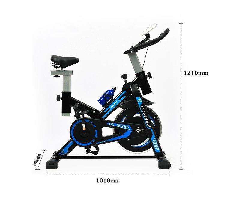 Bicicleta giratória em casa
