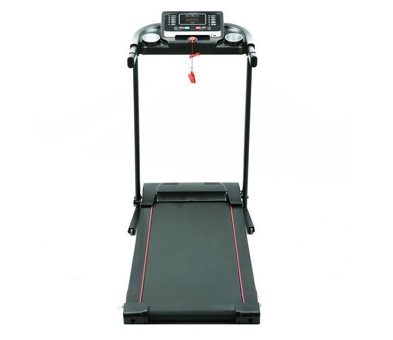 Máquina de fitness de corrida de corrida elétrica com tela LCD