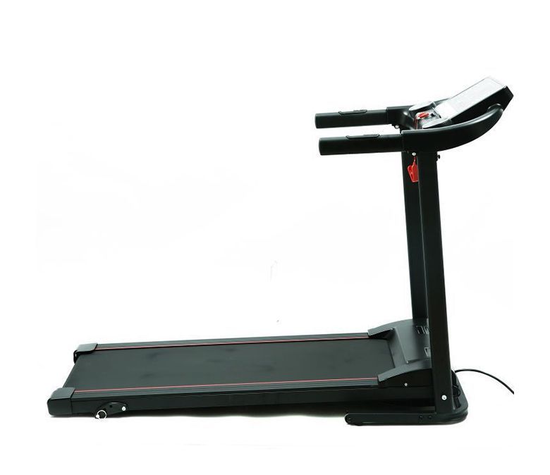 Máquina de fitness de corrida de corrida elétrica com tela LCD