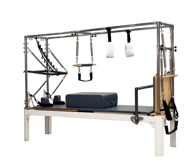 Alumínio Pilates Reformer Cadillac Pilates Core com torre completa