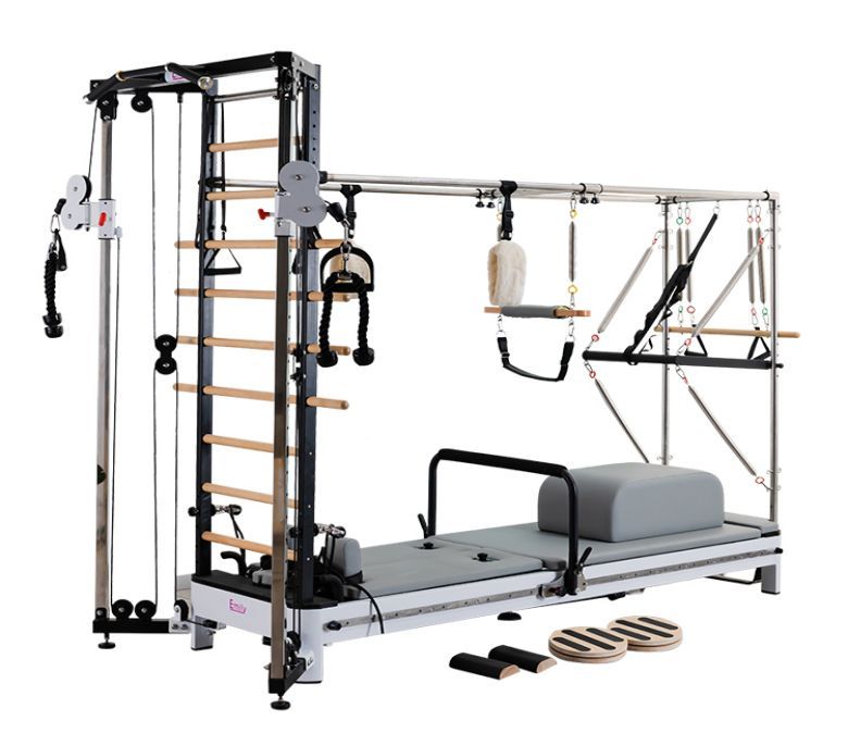 Máquina de treinamento multifuncional de 6 em 1 Pilates Cadillac Reformer