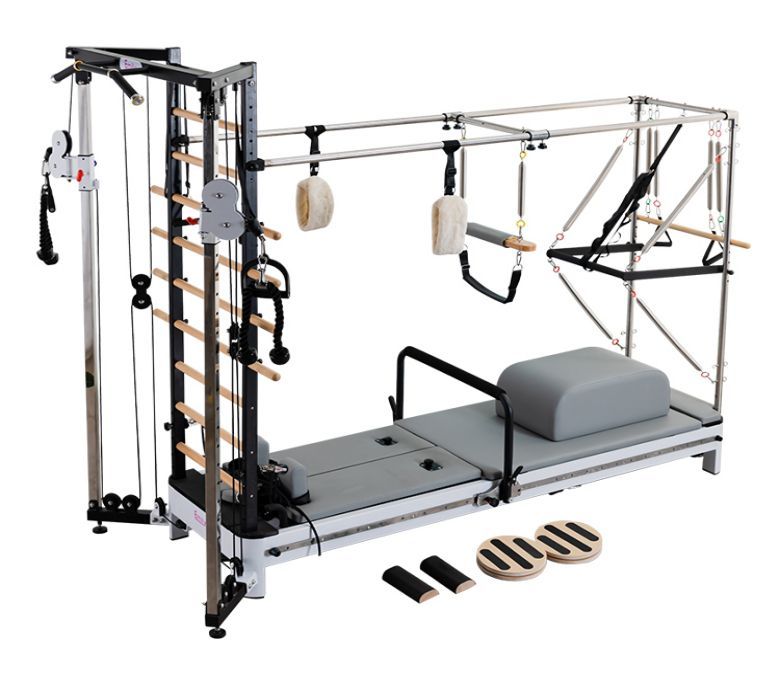Máquina de treinamento multifuncional de 6 em 1 Pilates Cadillac Reformer