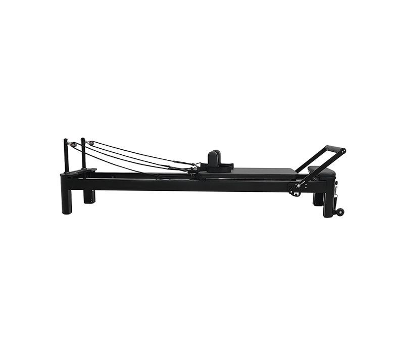 Excelente Máquina de Reformer Pilates Black Aluminium 4.0