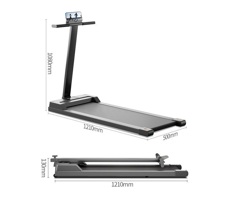 Smart Home Ultra-Quiet Fitness Flat Theadmill