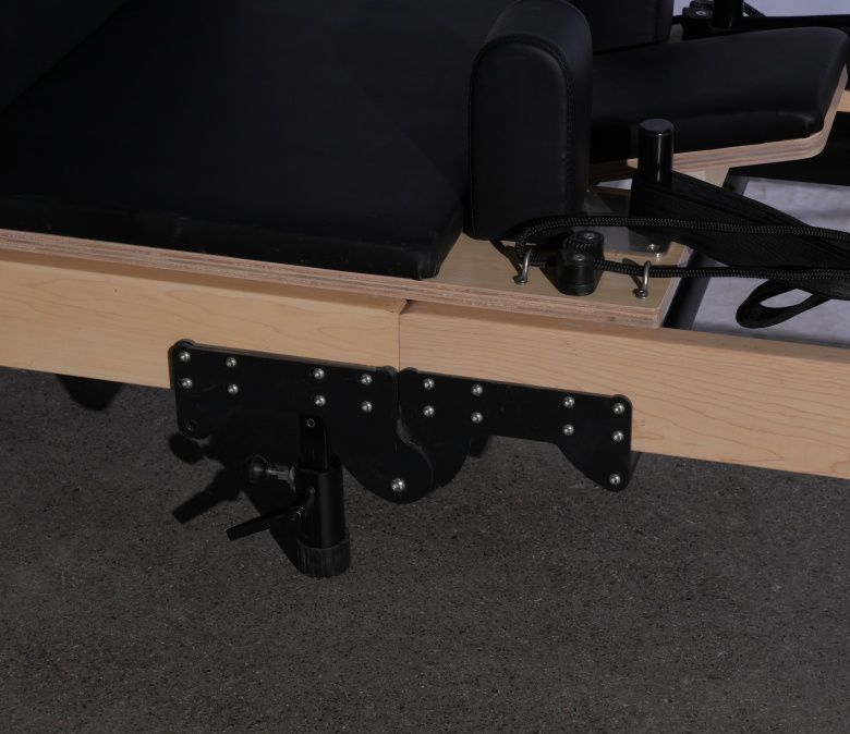 Maple Dobing Pilates Reformer (altura ajustável da perna)