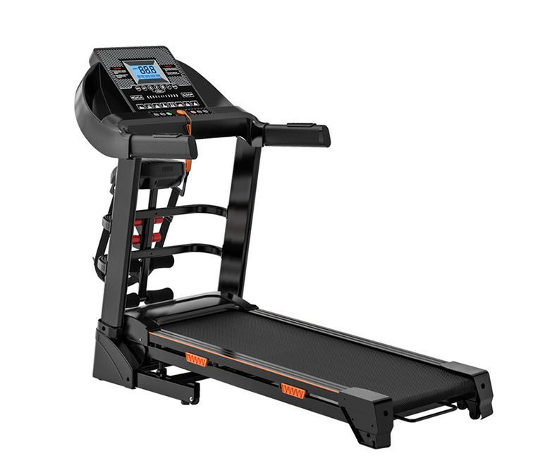 Exibição eletrônica de esteira inteligente em esteira de fitness em esteira esportiva multifuncional