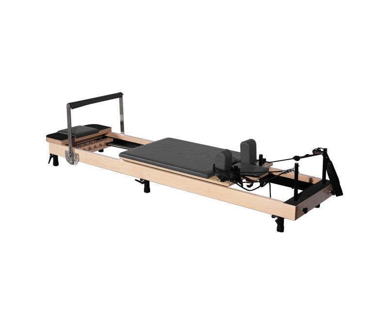 Máquina de Wood Pilates de madeira de altura ajustável
