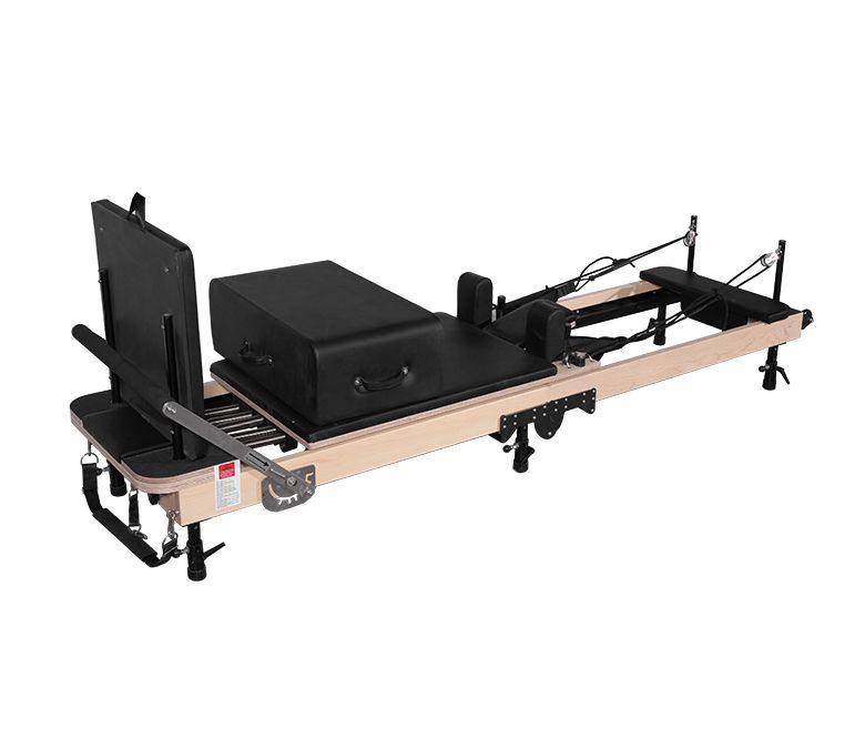 Maple Dobing Pilates Reformer (altura ajustável da perna)
