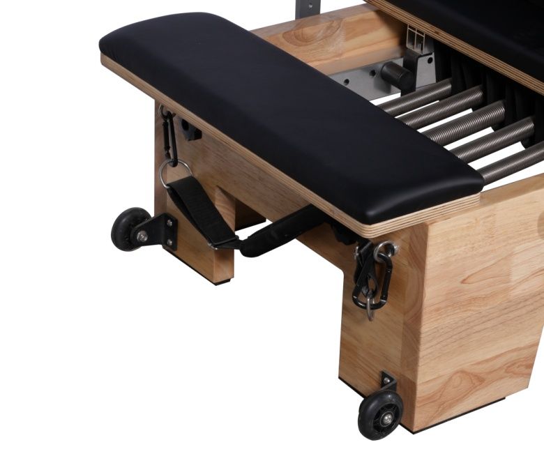 DeLuxe Oak Wood Pilates Reformer com meio trapézio